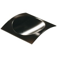 Mini assiette ibiza noir x50