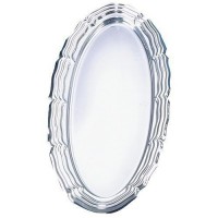 Plat oval 45.4X29cm argent x5