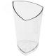 VERRINE TRIANGLE SEVILLE TRANSPARENTE 7CL D.4.8CM  (60x10)