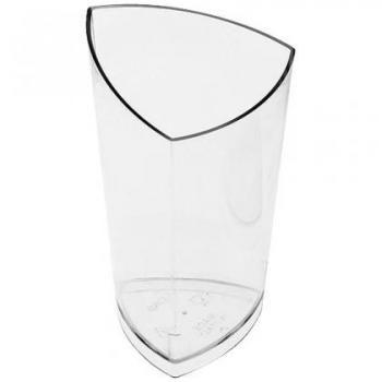 VERRINE TRIANGLE SEVILLE TRANSPARENTE 7CL D.4.8CM  (60x10)