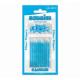 BOUGIE PAILLETEES BLEU X10