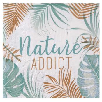 SERVIETTE NATURE ADDICT X20