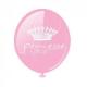 BALLON PRINCESSE ROSE X8