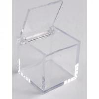 BOITE CUBE PLASTIQUE POUR DRAGEES X3