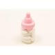 BOITE BIBERON ROSE X3  9X4.2CM