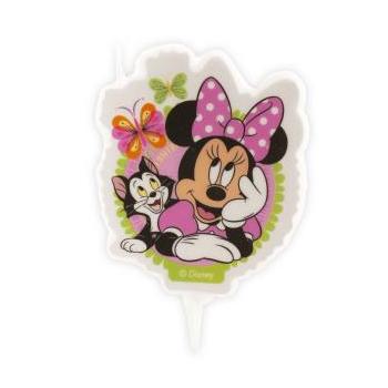 BOUGIE MINNIE 2D  7,5CM