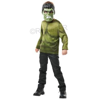 COSTUME SET HULK TOP + MASQUE T.U