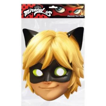 MASQUE CARTON CHAT NOIR MIRACULOUS