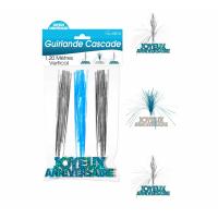 GUIRLANDE CASCADE J.A HOLOGRAMME BLEU