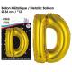 BALLON ALU OR LETTRE D
