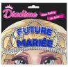DIADEME MISS FUTURE MARIEE BLEU