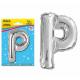 BALLON ALU LETTRE P 36CM