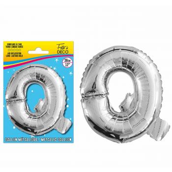 BALLON ALU LETTRE Q 36CM