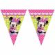 GUIRLANDE FANION MINNIE 2M30 (30cm x 20cm)
