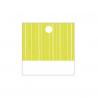 ETIQUETTE CARREE VERT 3CM DECO X25