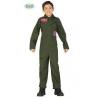 COSTUME AVIATEUR TOP GUN 10/12ANS
