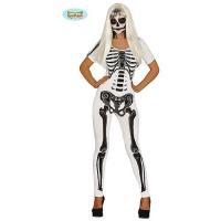 DEGUISEMENT SQUELETTE FEMME BLANC