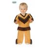 COSTUME INDIEN A FRANGES 6/12 MOIS