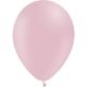 BALLON LATEX PASTEL MATTE 5"13CM ROSE BEBE X25