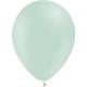 BALLON LATEX PASTEL MATTE 5"13CM MENTHE X25