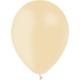 BALLON LATEX STD 12"30CM IVOIRE X10