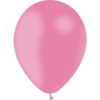 BALLON LATEX STD 12"30CM ROSE X10