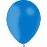 BALLON LATEX STD 12"30CM BLEU ROI X10
