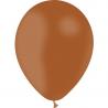 BALLON LATEX STD 12"30CM MARRON X10