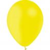 BALLON LATEX STD 12"30CM JAUNE CITRON X10