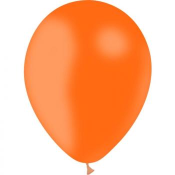 BALLON LATEX STD 12"30CM ORANGE X10