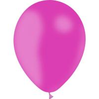 BALLON LATEX STD 12"30CM FUSHIA X10