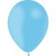 BALLON LATEX STD 12"30CM BLEU CIEL X10