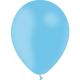 BALLON LATEX STD 12"30CM BLEU CIEL X10