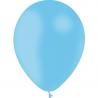 BALLON LATEX STD 12"30CM BLEU CIEL X10