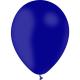 BALLON LATEX STD 12"30CM BLEU MARINE X10