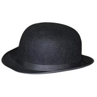 CHAPEAU MELON FEUTRE NOIR