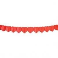 GUIRLANDE COEUR ROUGE 4M
