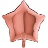 BALLON ALU ETOILE ROSE GOLD 9" 23CM