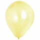 10 BALLONS METAL IVOIRE