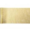 Chemin de table brillant or 0,30X10 M