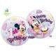 BALLON BUBBLE DYSNEY MINNIE 1 AN 22" 56cm