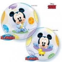 BALLON BUBBLE DISNEY BABY MICKEY 22" 56cm