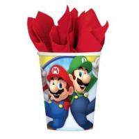 GOBELETS SUPER MARIO 250ML X8