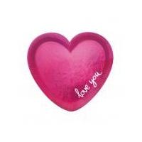 ASSIETTES LOVE COEUR 20CM X6