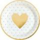 ASSIETTES LOVE 23CM X8