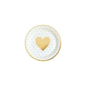 ASSIETTES LOVE 23CM X8