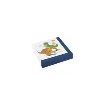 SERVIETTES DINOSAURE 33X33XM x20