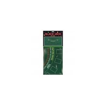 NAPPE CASINO BLACK JACK FEUTRE 94CMX1,82M x1