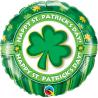 BALLON ALU ST PATRICK 18" 46cm