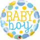 BALLON ALU BABY BOY POIS 18" 46cm